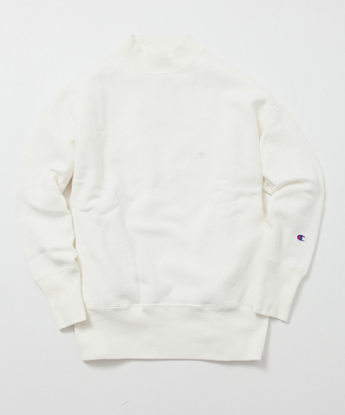 Champion(チャンピオン)の「Champion / チャンピオン × AMERICAN RAG CIE 別注 リバースウィーブ スウェットシャツ C8-L019(スウェット・メンズ・ダークネイビー/グレー/ブラック/オフホワイト/バーガンディー・LARGE/MEDIUM/SMALL)」の12枚目の写真