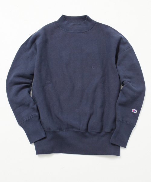 Champion(チャンピオン)の「Champion / チャンピオン × AMERICAN RAG CIE 別注 リバースウィーブ スウェットシャツ C8-L019(スウェット・メンズ・ダークネイビー/グレー/ブラック/オフホワイト/バーガンディー・LARGE/MEDIUM/SMALL)」の14枚目の写真