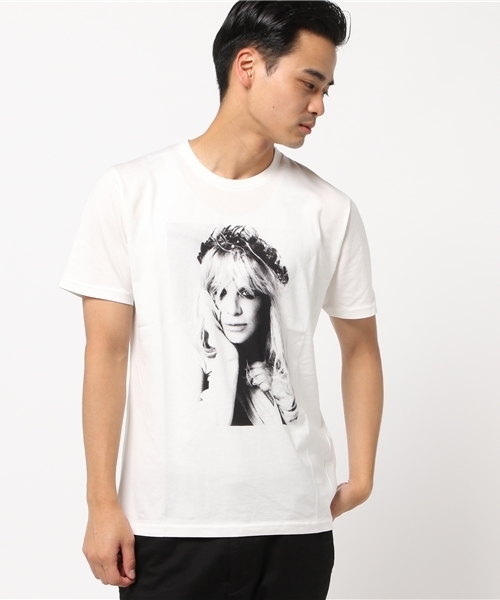 HYSTERIC GLAMOUR（ヒステリックグラマー）の「CL/EVERY GIRL IN THE WORLD pt T-SH（Tシャツ/カットソー・メンズ・ホワイト/ピンク/ブラック・MEDIUM/SMALL/LARGE/X-LARGE）」の14枚目の写真