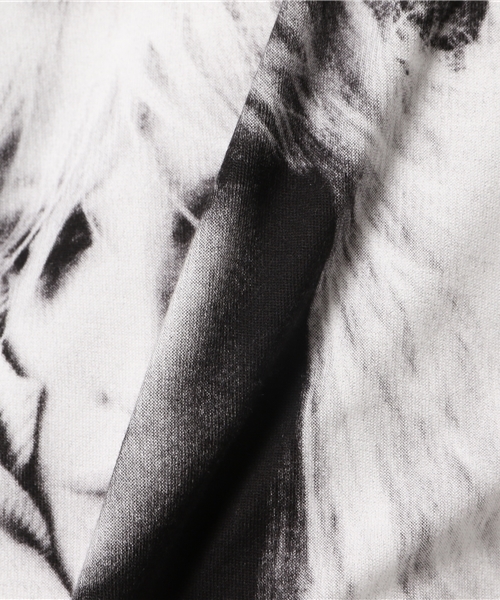 HYSTERIC GLAMOUR（ヒステリックグラマー）の「CL/EVERY GIRL IN THE WORLD pt T-SH（Tシャツ/カットソー・メンズ・ホワイト/ピンク/ブラック・MEDIUM/SMALL/LARGE/X-LARGE）」の7枚目の写真