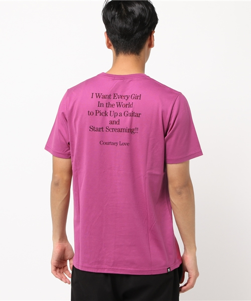 HYSTERIC GLAMOUR（ヒステリックグラマー）の「CL/EVERY GIRL IN THE WORLD pt T-SH（Tシャツ/カットソー・メンズ・ホワイト/ピンク/ブラック・MEDIUM/SMALL/LARGE/X-LARGE）」の9枚目の写真