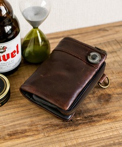 ハンドツールドレザー ビルフォールド(財布)|RRL(ダブル ハンドツールドレザー ビルフォールド(財布)|RRL(ダブル