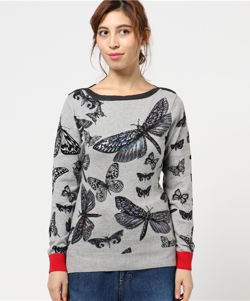 Desigual（デシグアル）の「「Desigual/デシグアル」ニット（ニット/セーター・レディース・ブラック系その他・LARGE/X-SMALL/SMALL/MEDIUM/X-LARGE）」の2枚目の写真