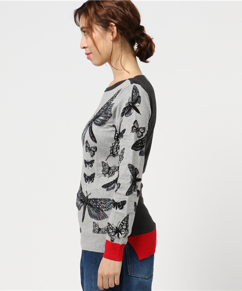 Desigual（デシグアル）の「「Desigual/デシグアル」ニット（ニット/セーター・レディース・ブラック系その他・LARGE/X-SMALL/SMALL/MEDIUM/X-LARGE）」の3枚目の写真