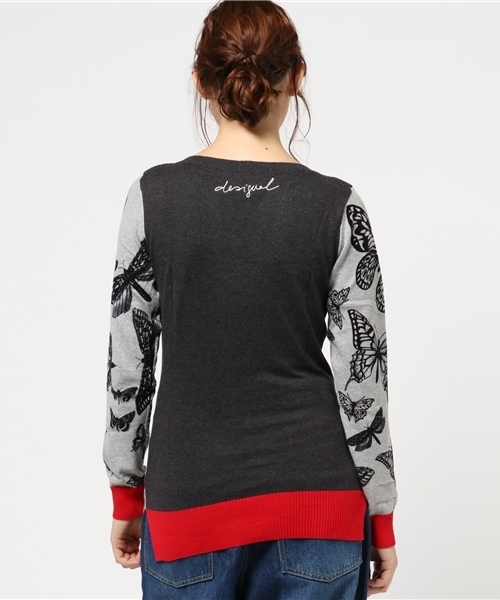 Desigual（デシグアル）の「「Desigual/デシグアル」ニット（ニット/セーター・レディース・ブラック系その他・LARGE/X-SMALL/SMALL/MEDIUM/X-LARGE）」の4枚目の写真