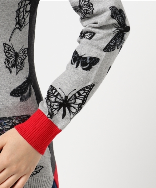 Desigual（デシグアル）の「「Desigual/デシグアル」ニット（ニット/セーター・レディース・ブラック系その他・LARGE/X-SMALL/SMALL/MEDIUM/X-LARGE）」の6枚目の写真