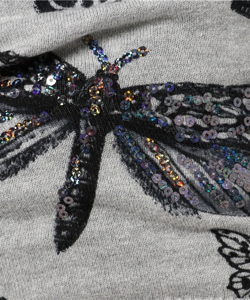 Desigual（デシグアル）の「「Desigual/デシグアル」ニット（ニット/セーター・レディース・ブラック系その他・LARGE/X-SMALL/SMALL/MEDIUM/X-LARGE）」の9枚目の写真