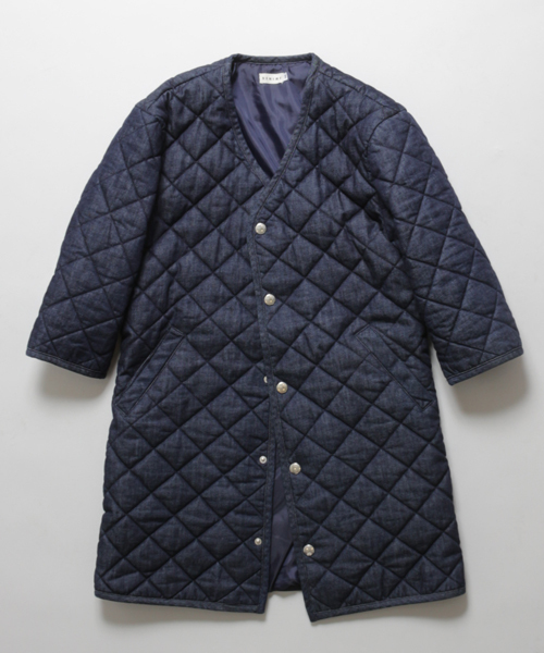 Denime（ドゥニーム）の「デニムキルティングコート（デニムジャケット