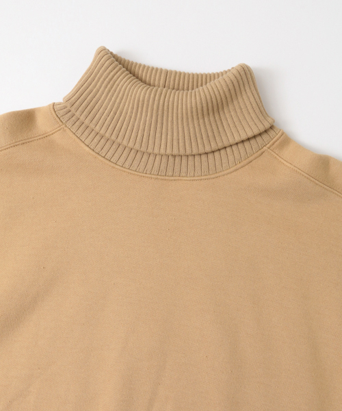 SENSE OF PLACE by URBAN RESEARCH（センスオブプレイスバイアーバンリサーチ）の「ニットリブルーズスウェットシャツ（スウェット・メンズ・ブラック/ベージュ/グレー・FREE）」の4枚目の写真