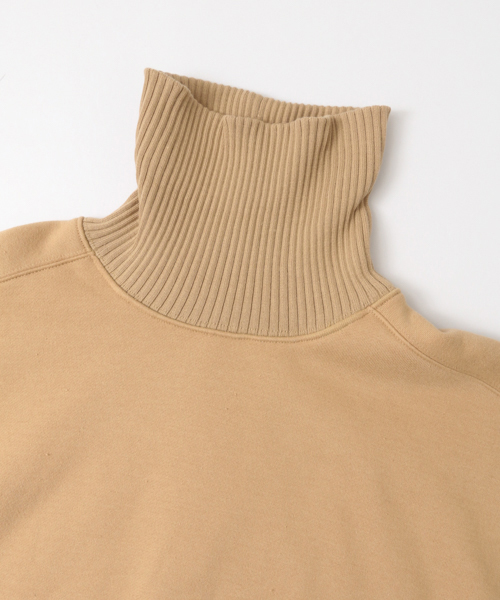 SENSE OF PLACE by URBAN RESEARCH（センスオブプレイスバイアーバンリサーチ）の「ニットリブルーズスウェットシャツ（スウェット・メンズ・ブラック/ベージュ/グレー・FREE）」の5枚目の写真