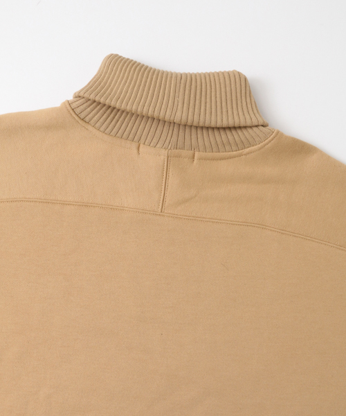 SENSE OF PLACE by URBAN RESEARCH（センスオブプレイスバイアーバンリサーチ）の「ニットリブルーズスウェットシャツ（スウェット・メンズ・ブラック/ベージュ/グレー・FREE）」の9枚目の写真