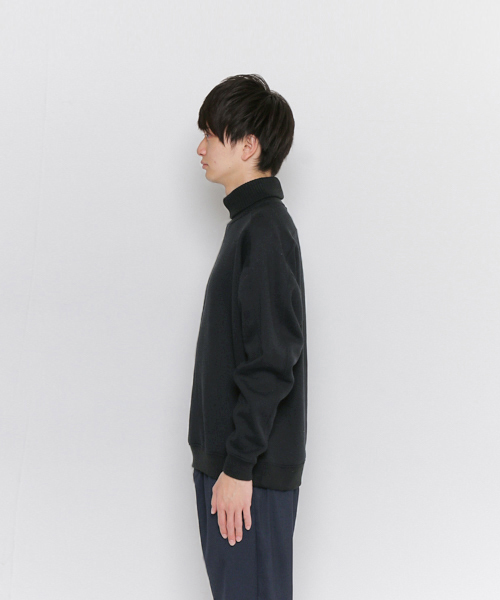 SENSE OF PLACE by URBAN RESEARCH（センスオブプレイスバイアーバンリサーチ）の「ニットリブルーズスウェットシャツ（スウェット・メンズ・ブラック/ベージュ/グレー・FREE）」の13枚目の写真