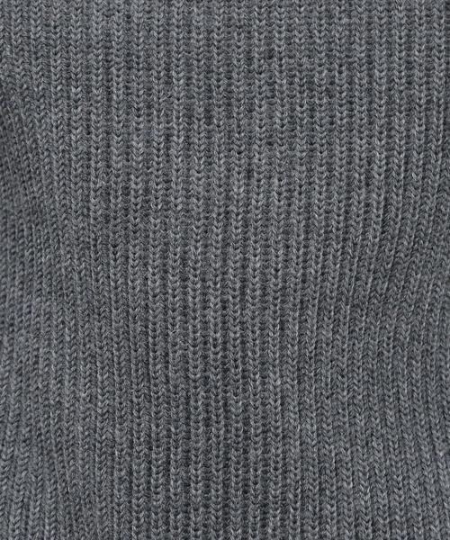 Andersen-Andersen（アンデルセンアンデルセン）の「＜ANDERSEN-ANDERSEN＞CREW NECK KNIT/ﾆｯﾄ ◆（ニット/セーター・メンズ・ブラック/グレー/レッド・X-SMALL/SMALL）」の14枚目の写真