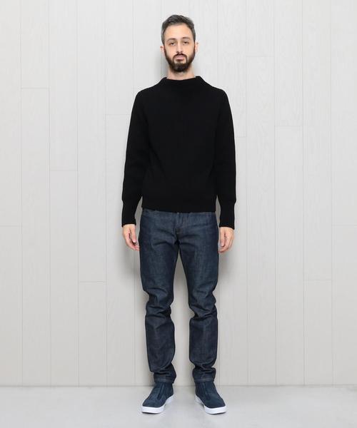 Andersen-Andersen（アンデルセンアンデルセン）の「＜ANDERSEN-ANDERSEN＞CREW NECK KNIT/ﾆｯﾄ ◆（ニット/セーター・メンズ・ブラック/グレー/レッド・X-SMALL/SMALL）」の7枚目の写真