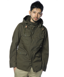 green label relaxing | M-65 HOODED ブルゾン(ミリタリージャケット)