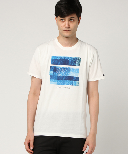 LOVELESS（ラブレス）の「【LOVELESS】MENS リゾートトラベラーT（Tシャツ/カットソー・メンズ・スカイブルー/オフホワイト・3/1/2）」の10枚目の写真