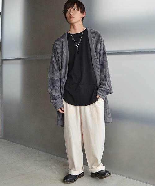 MinoriTY（マイノリティ）の「デニム バルーン ワイドパンツ 10oz（デニムパンツ・メンズ・ブラック/インディゴブルー/ブルー系その他/キナリ・M/L）」の15枚目の写真