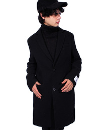 ８(eight) | ワッフル チェスターコート ロング ジャケット メルトン(チェスターコート)