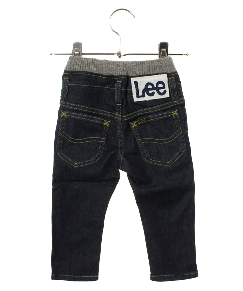Lee(リー)の「リブストレートパンツ(デニムパンツ・キッズ・インディゴブルー/ダークインディゴブルー・SMALL/MEDIUM/LARGE)」の3枚目の写真