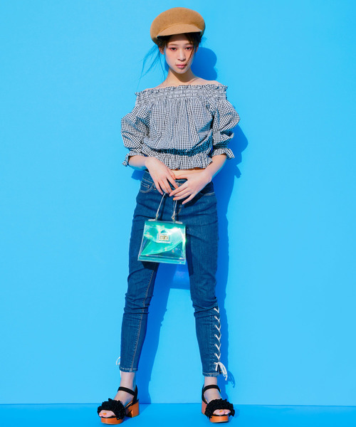 WEGO（ウィゴー）の「WEGO/フリルウッドタイプサンダル（サンダル・レディース・ブラック/レッド/ピンク/その他1・MEDIUM/LARGE）」の7枚目の写真