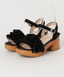 WEGO | WEGO/フリルウッドタイプサンダル(サンダル)