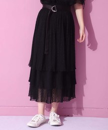 one after another NICE CLAUP | ドットチュールスカート(スカート)