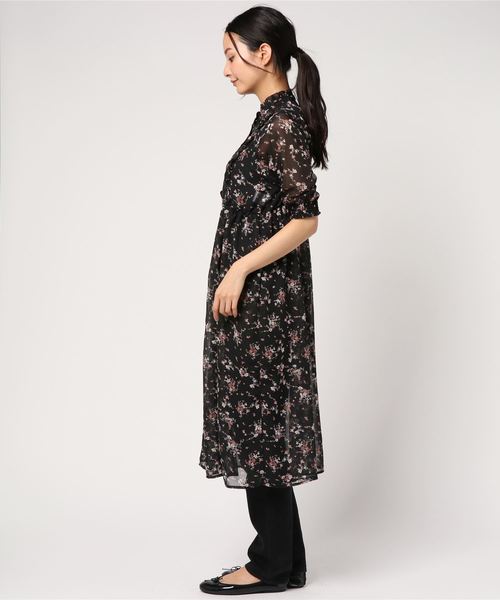 WEGO（ウィゴー）の「WEGO/フラワーガウンワンピース（ワンピース・レディース・その他1/ドット・FREE）」の4枚目の写真