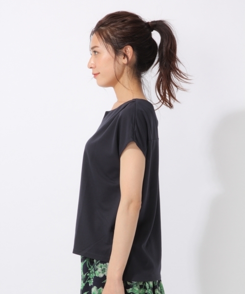 laboratory work(ラボラトリーワーク)の「バー付きプルオーバー(Tシャツ/カットソー・レディース・ホワイト/グリーン/ネイビー/イエロー・MEDIUM)」の14枚目の写真