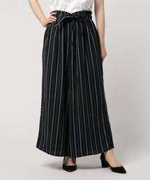 AMERICAN HOLIC | ・ウエストフリルリボン付とろみワイドパンツ(その他パンツ)