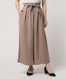 AMERICAN HOLIC | ・ウエストフリルリボン付とろみワイドパンツ(その他パンツ)