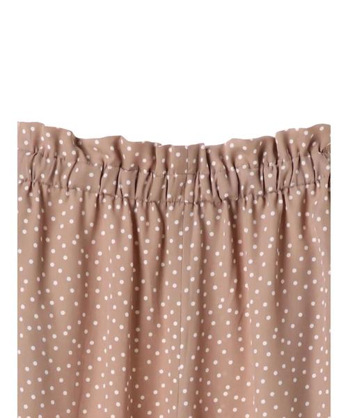 AMERICAN HOLIC（アメリカンホリック）の「・ウエストフリルリボン付とろみワイドパンツ　＊（その他パンツ・レディース・ブラック/カーキ/ネイビー/ドット/ベージュ系その他/キャメル/ストライプ・L/M）」の11枚目の写真