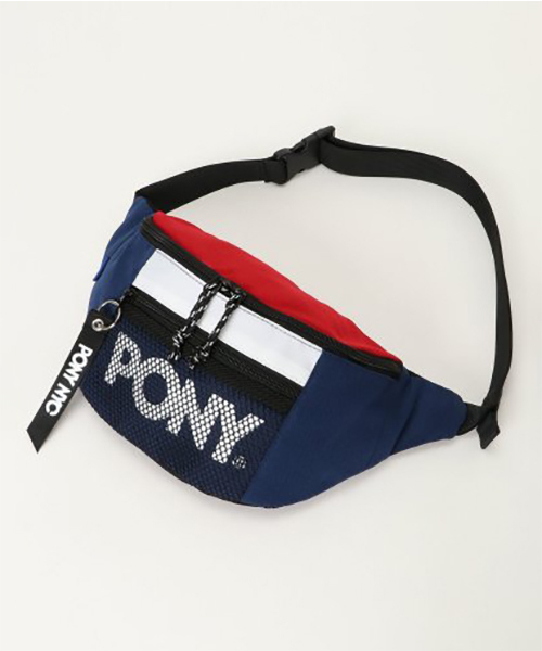 PONY(ポニー)の「【WEB限定】【 PONY】 ポニー ボディバック/ウエストポーチ(ボディバッグ/ウエストポーチ・メンズ・ブラック/その他・FREE)」の1枚目の写真