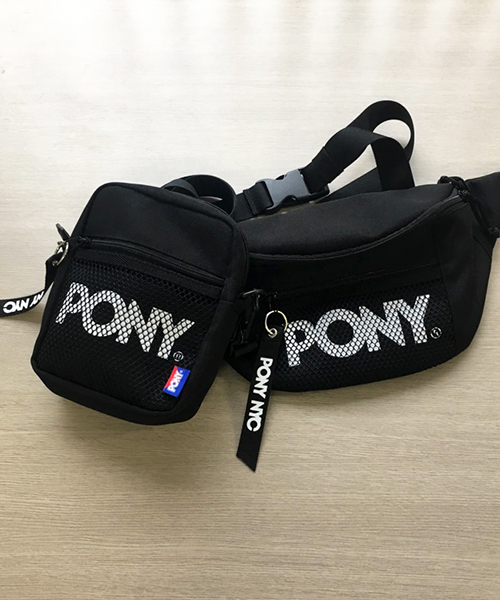 PONY(ポニー)の「【WEB限定】【 PONY】 ポニー ボディバック/ウエストポーチ(ボディバッグ/ウエストポーチ・メンズ・ブラック/その他・FREE)」の9枚目の写真
