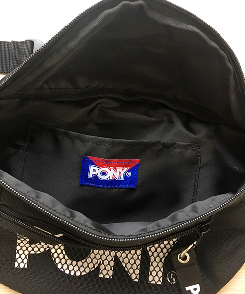 PONY(ポニー)の「【WEB限定】【 PONY】 ポニー ボディバック/ウエストポーチ(ボディバッグ/ウエストポーチ・メンズ・ブラック/その他・FREE)」の12枚目の写真