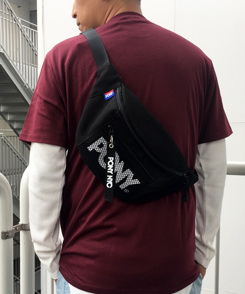PONY(ポニー)の「【WEB限定】【 PONY】 ポニー ボディバック/ウエストポーチ(ボディバッグ/ウエストポーチ・メンズ・ブラック/その他・FREE)」の19枚目の写真