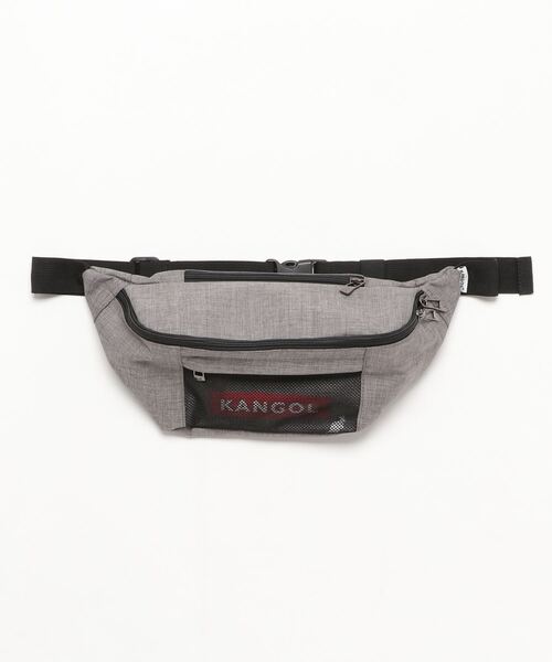 KANGOL(カンゴール)の「【KANGOL/カンゴール】ウエストバッグ(ボディバッグ/ウエストポーチ・メンズ・ホワイト/ブラック/ブラック×ホワイト/ピンク/カモフラージュ/グレー・FREE)」の13枚目の写真
