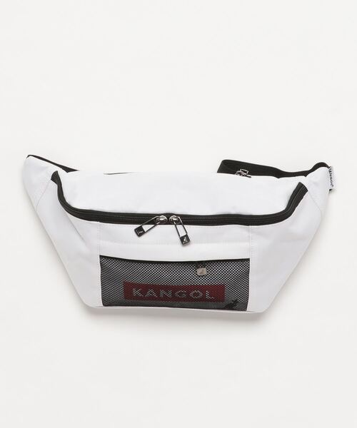 KANGOL(カンゴール)の「【KANGOL/カンゴール】ウエストバッグ(ボディバッグ/ウエストポーチ・メンズ・ホワイト/ブラック/ブラック×ホワイト/ピンク/カモフラージュ/グレー・FREE)」の15枚目の写真
