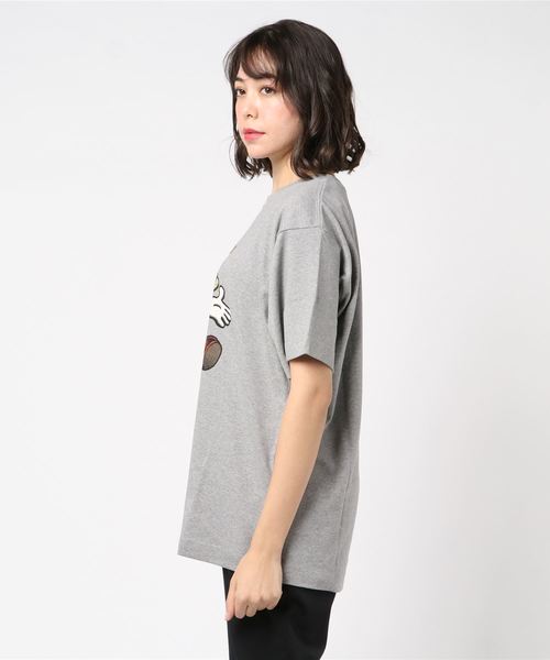MARC JACOBS（マークジェイコブス）の「SQUIRRELLY PRINT UNISEX TEE/スクワーリー プリント ユニセックス Tシャツ（Tシャツ/カットソー・レディース・グレー系その他6・SMALL/X-SMALL/M/L）」の3枚目の写真