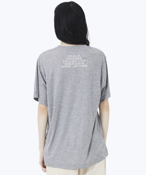 MARC JACOBS（マークジェイコブス）の「SQUIRRELLY PRINT UNISEX TEE/スクワーリー プリント ユニセックス Tシャツ（Tシャツ/カットソー・レディース・グレー系その他6・SMALL/X-SMALL/M/L）」の4枚目の写真