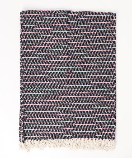 チャイハネ(チャイハネ)の「【チャイハネ】COTTON RUG 大判マルチクロス(インテリア雑貨・レディース・ライトブルー/ベージュ/ネイビー/ブラウン・FREE)」の7枚目の写真