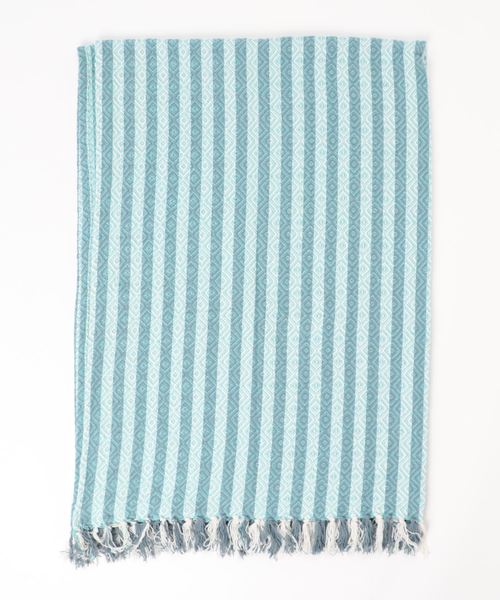 チャイハネ(チャイハネ)の「【チャイハネ】COTTON RUG 大判マルチクロス(インテリア雑貨・レディース・ライトブルー/ベージュ/ネイビー/ブラウン・FREE)」の20枚目の写真