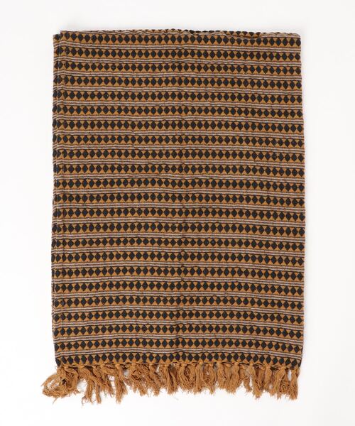 チャイハネ(チャイハネ)の「【チャイハネ】COTTON RUG 大判マルチクロス(インテリア雑貨・レディース・ライトブルー/ベージュ/ネイビー/ブラウン・FREE)」の18枚目の写真
