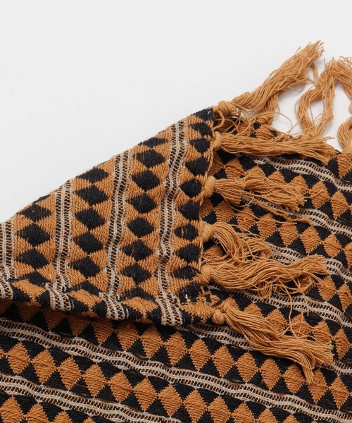 チャイハネ(チャイハネ)の「【チャイハネ】COTTON RUG 大判マルチクロス(インテリア雑貨・レディース・ライトブルー/ベージュ/ネイビー/ブラウン・FREE)」の12枚目の写真