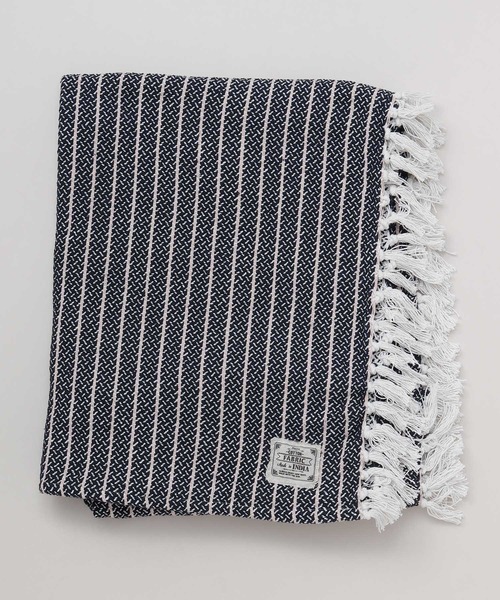 チャイハネ(チャイハネ)の「【チャイハネ】COTTON RUG 大判マルチクロス(インテリア雑貨・レディース・ライトブルー/ベージュ/ネイビー/ブラウン・FREE)」の10枚目の写真