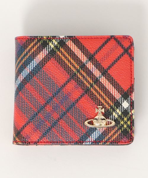 Vivienne Westwood(ヴィヴィアンウエストウッド)の「51010009/10256/DERBY-BILLFOLD WITH COIN POCKET(財布・レディース・ホワイト系その他/グリーン系その他/レッド系その他・FREE)」の3枚目の写真