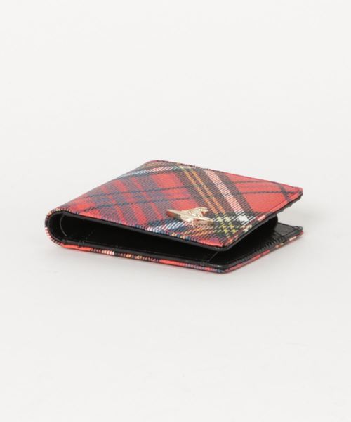 Vivienne Westwood(ヴィヴィアンウエストウッド)の「51010009/10256/DERBY-BILLFOLD WITH COIN POCKET(財布・レディース・ホワイト系その他/グリーン系その他/レッド系その他・FREE)」の5枚目の写真