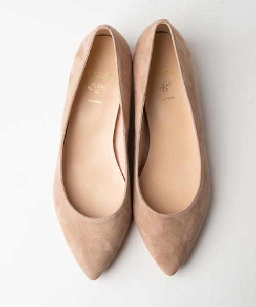 PICHE ABAHOUSE（ピシェ アバハウス）の「fluffy fitフラットパンプス（パンプス・レディース・ブラック/ベージュ/グレー/オレンジ/パープル/シルバー・40/38/39/35/36/37/34）」の3枚目の写真