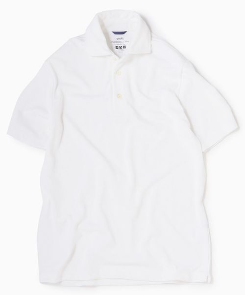 SHIPS（シップス）の「SC:【WEB限定】高機能消臭糸デオセル(R))使用 消臭・抗菌 ポロシャツ（ポロシャツ・メンズ・ホワイト/ブラック/ネイビー・LARGE/MEDIUM/SMALL/X-LARGE）」の9枚目の写真