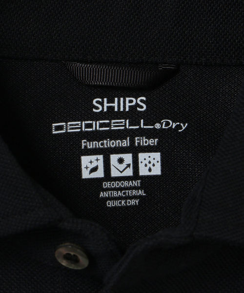 SHIPS（シップス）の「SC:【WEB限定】高機能消臭糸デオセル(R))使用 消臭・抗菌 ポロシャツ（ポロシャツ・メンズ・ホワイト/ブラック/ネイビー・LARGE/MEDIUM/SMALL/X-LARGE）」の18枚目の写真