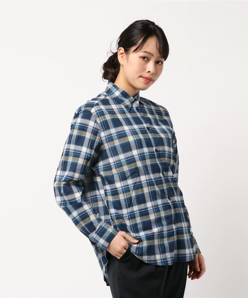 AMERICAN HOLIC(アメリカンホリック)の「12col. ベーシックソフトシャツ *(シャツ/ブラウス・レディース・ピンク/ネイビー/ブルー系その他4/マルチ/ベージュ系その他4/レッド系その他7/ブルー系その他5/サックスブルー/オフホワイト/ブルー系その他7/その他5/その他7・L/M)」の7枚目の写真